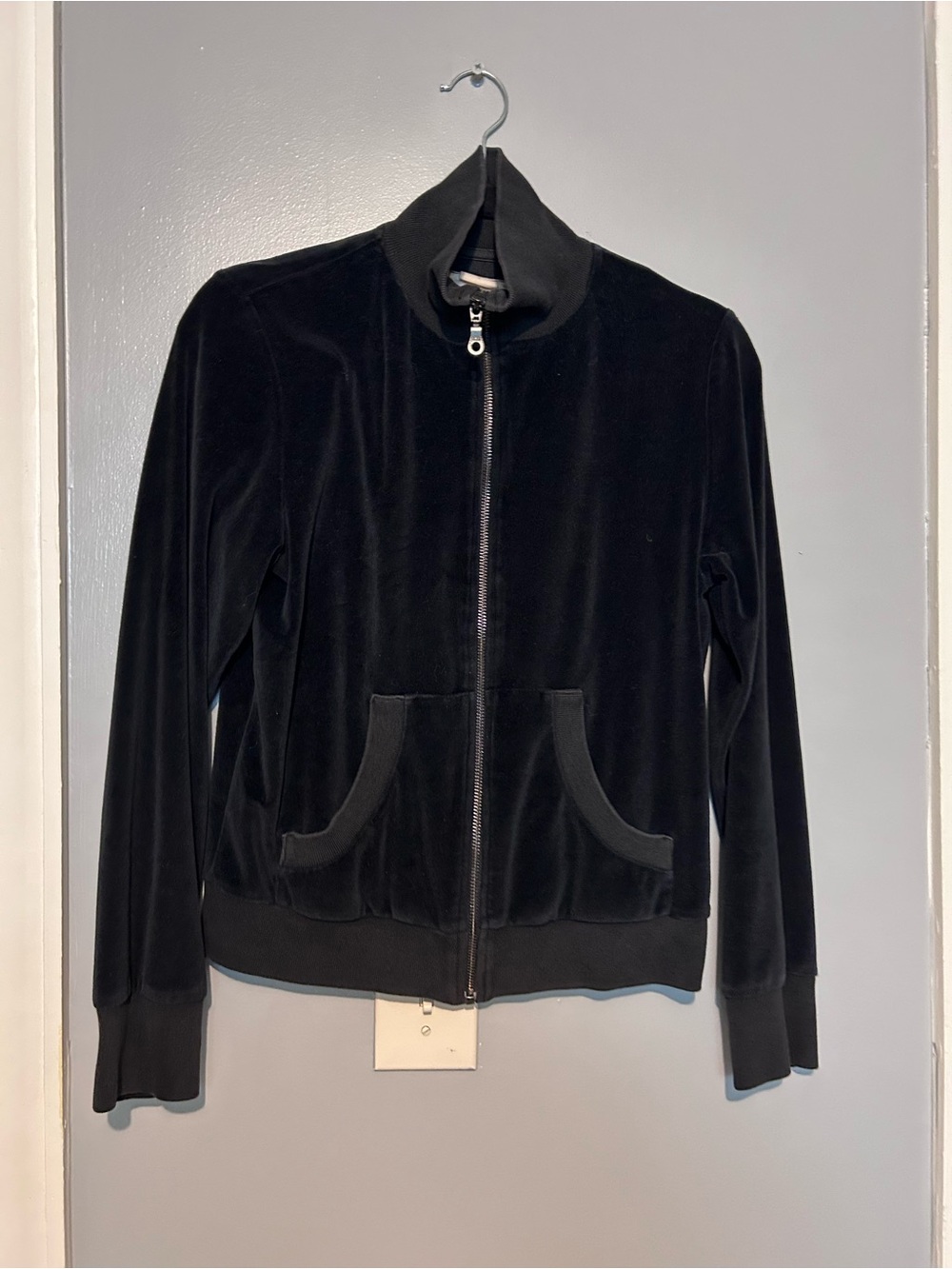 Black Women's Zip-Up  Jacket